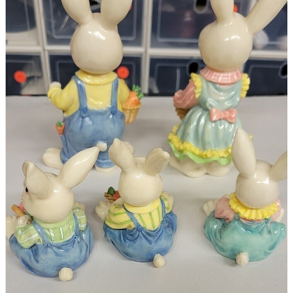 Vintage Easter Rabbit Family - Picture 4 of 9